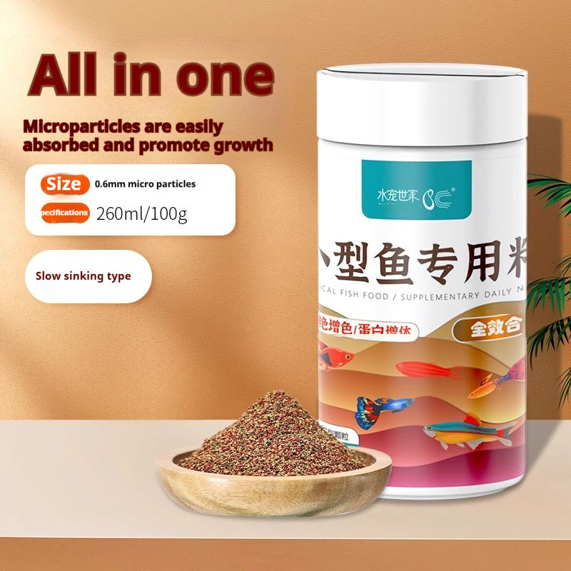 KFX-5270973 Nutritious Fish Food for Ornamental Fish - Multiple High-Protein Variants in Granular Form