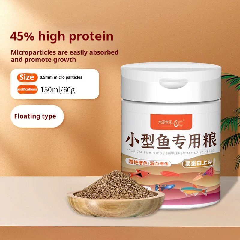 KFX-5270973 Nutritious Fish Food for Ornamental Fish - Multiple High-Protein Variants in Granular Form