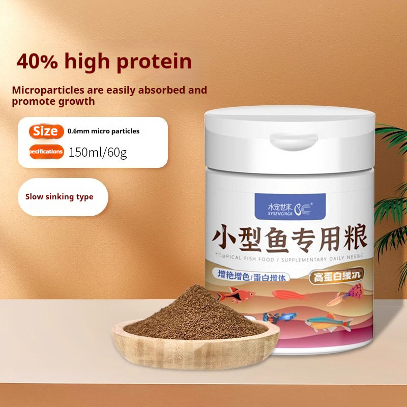 KFX-5270973 Nutritious Fish Food for Ornamental Fish - Multiple High-Protein Variants in Granular Form