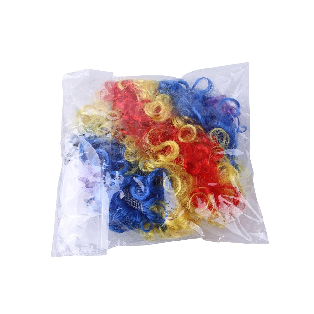 KFX-5272381 Colorful Pet Wig Collection for Cats - Variety of Styles, Suitable for Halloween and Ghost Festivals, Adjustable Fit