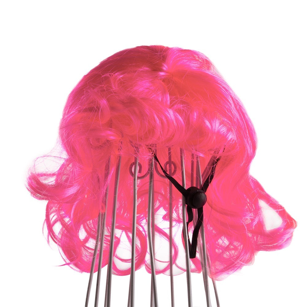 KFX-5272381 Colorful Pet Wig Collection for Cats - Variety of Styles, Suitable for Halloween and Ghost Festivals, Adjustable Fit