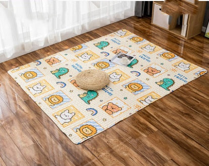 KFX-5277501 Cat Four Seasons Mat Blanket - Cozy Double-Sided Lamb Wool & Flannel Options in Various Colors and Sizes