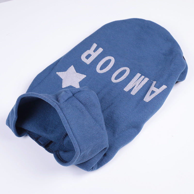 KFX-5281725 Two-Foot Hooded Dog Sweater in Multiple Colors and Sizes