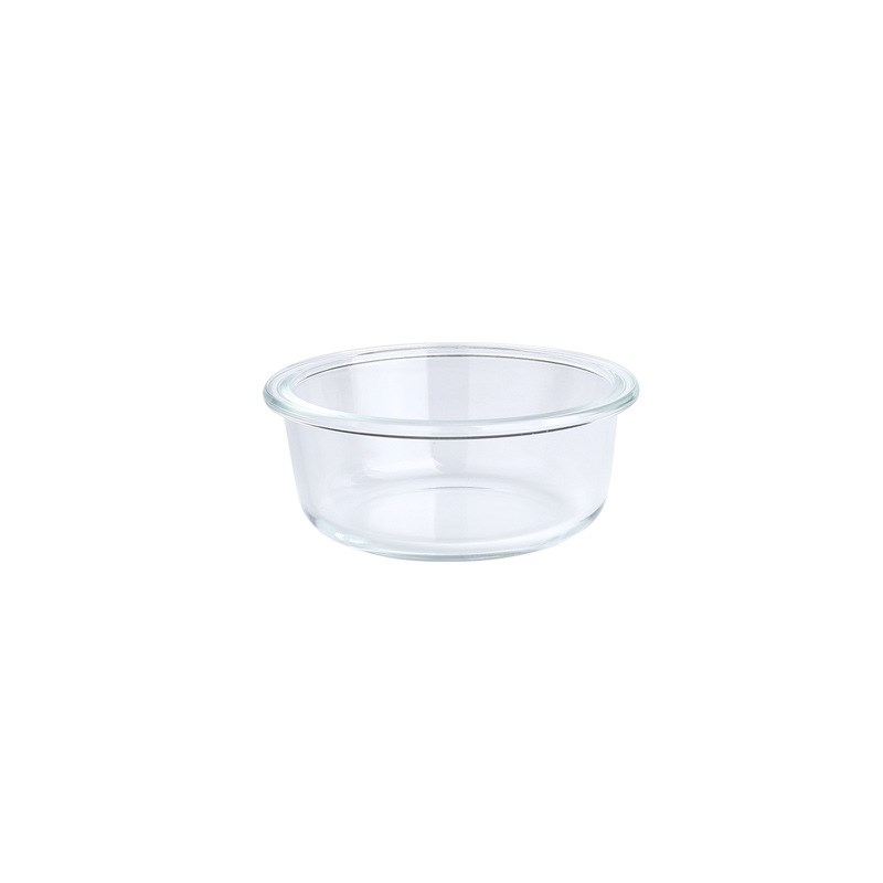 KFX-5282621 Elegant Glass Cat Bowls - Single & Double Designs Available, Various Sizes