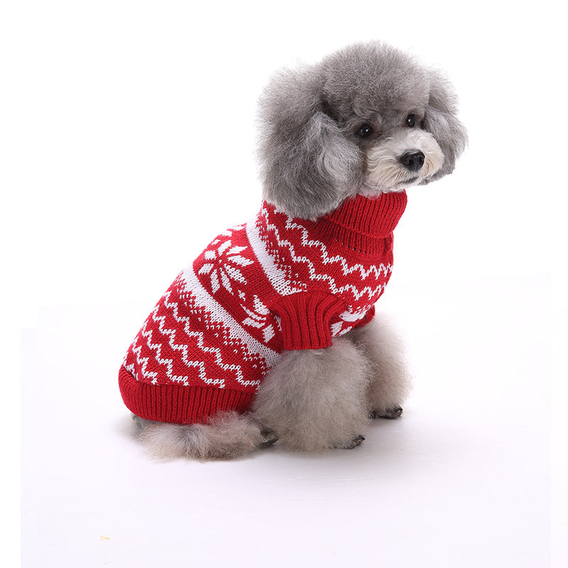 KFX-5290557 Warm and Soft Pet Sweater for Small and Medium Dogs in Autumn and Winter Styles
