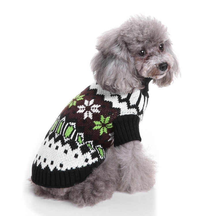 KFX-5290557 Warm and Soft Pet Sweater for Small and Medium Dogs in Autumn and Winter Styles