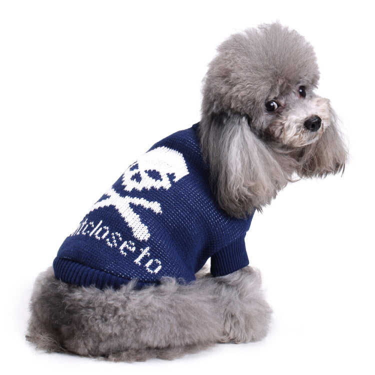 KFX-5290557 Warm and Soft Pet Sweater for Small and Medium Dogs in Autumn and Winter Styles