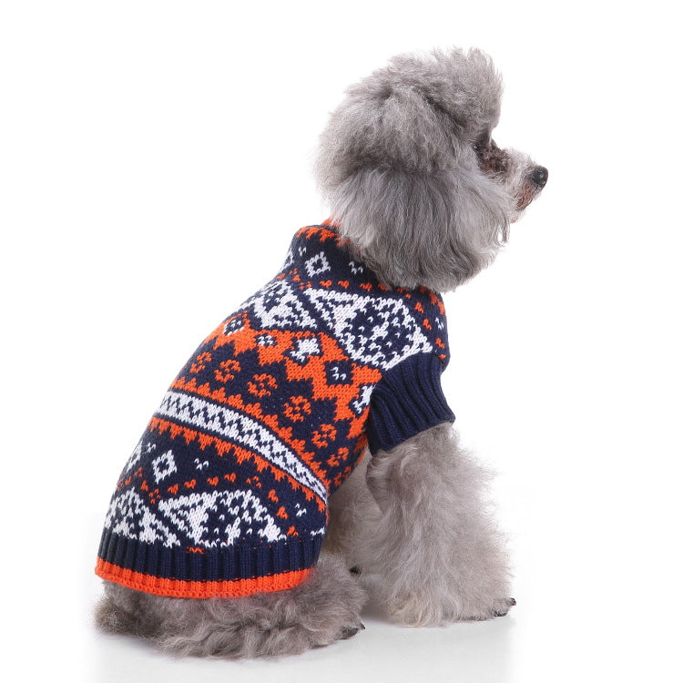 KFX-5290557 Warm and Soft Pet Sweater for Small and Medium Dogs in Autumn and Winter Styles