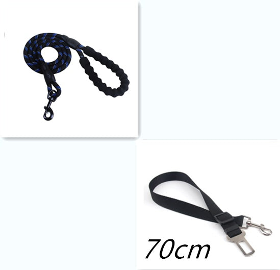 KFX-5291965 Reflective Nylon Dog Leash with Foam Handle for Comfortable Walking and Training
