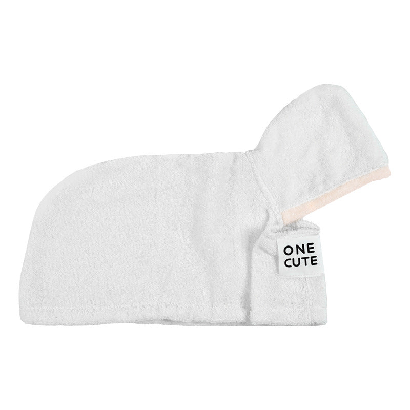 KFX-5292733 Hooded Cotton Bath Towel for Pets - Soft and Casual Dog & Cat Wrap