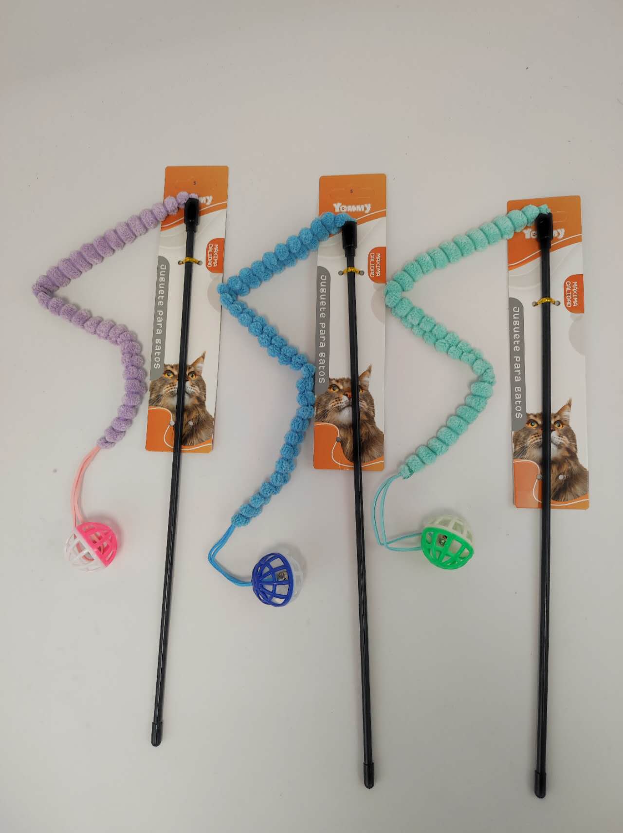 KFX-5292989 Whimsical Cat Toy Stick for Playful Feline Fun