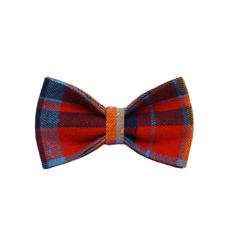 KFX-5293629 Elegant Bow Tie Dog Collar and Vest Set - Four-Piece Collection