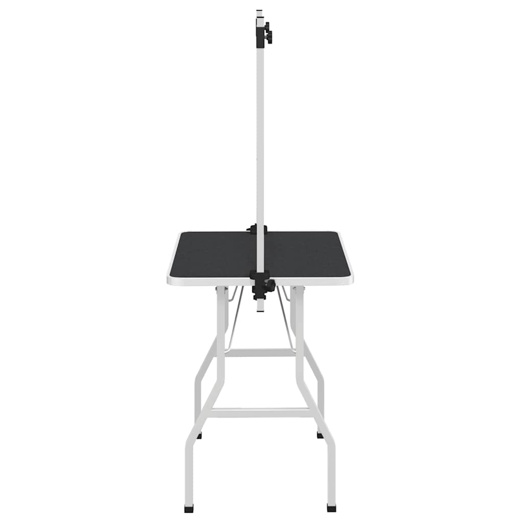 KFX-5295933 Foldable Grooming Table with Non-Slip Surface and Adjustable Height for Dogs and Cats