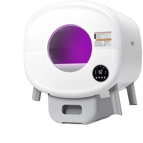 KFX-530131 Eco-Friendly Self-Cleaning Cat Litter Box for Multiple Cats with Smart App Control and Quiet Operation - 76L Capacity