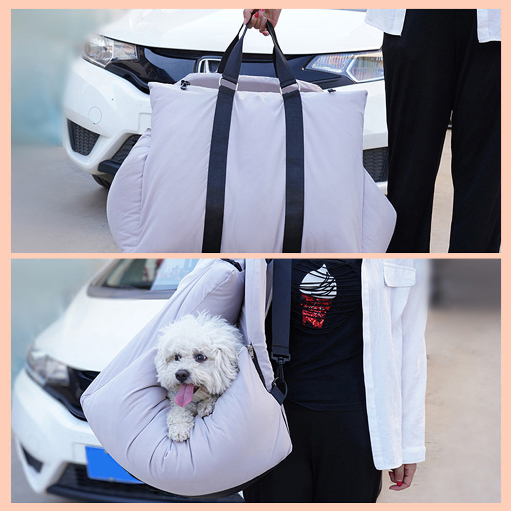 KFX-5301949 Pet Car Nest - Waterproof Composite Fabric Carrier in Various Colors