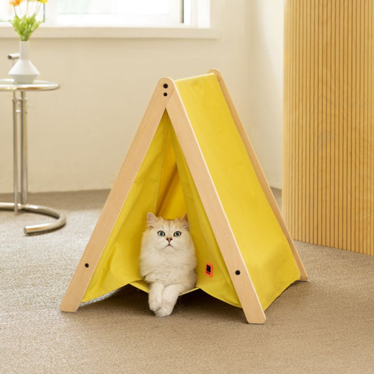 KFX-5305277 Pet Tent for Cats - Breathable, Waterproof & Scratch Resistant Outdoor Shelter