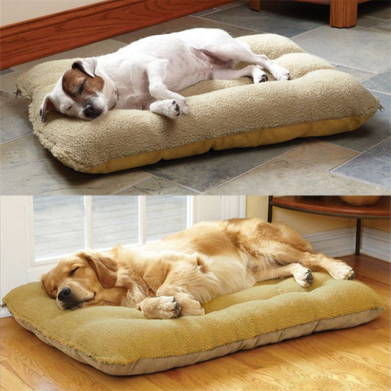 KFX-5305533 Removable and Washable Dog Cushion with Bite Resistant Fabric - Breathable Pet Sleeping Pad for Large Dogs