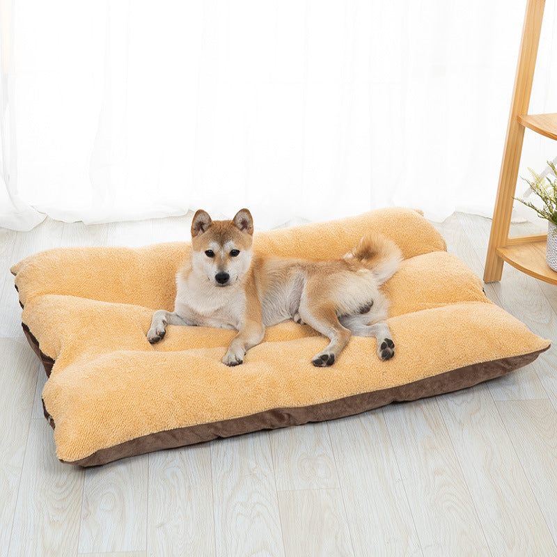 KFX-5305533 Removable and Washable Dog Cushion with Bite Resistant Fabric - Breathable Pet Sleeping Pad for Large Dogs