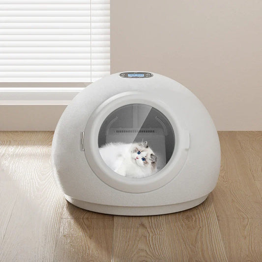 KFX-531091 55L Pet Blow Dryer Box with 4-Speed Fan, Low Noise, 800W, Suitable for Dogs and Other Small Animals