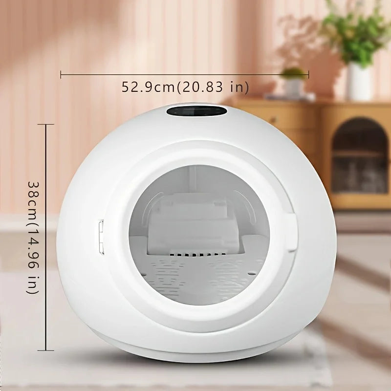KFX-531091 55L Pet Blow Dryer Box with 4-Speed Fan, Low Noise, 800W, Suitable for Dogs and Other Small Animals