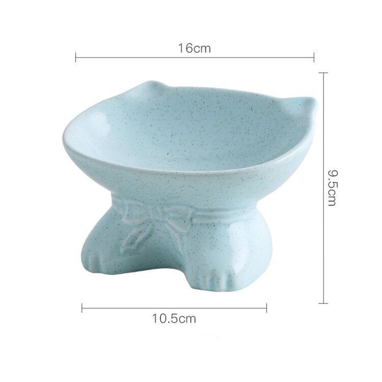 KFX-5315389 Anti-Upset Porcelain Pet Bowl - Large Capacity, High Temperature Resistance, Wear-Resistant