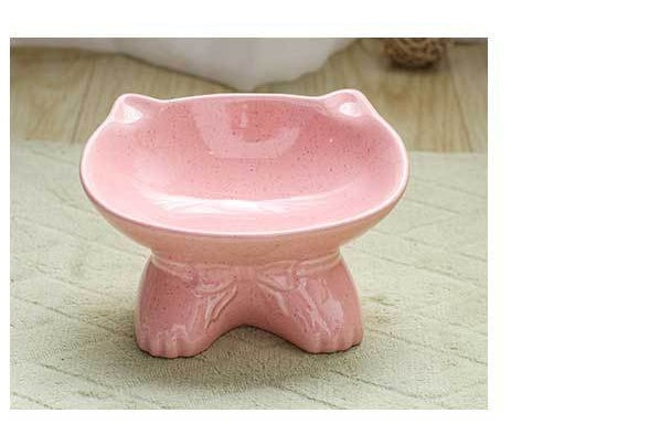 KFX-5315389 Anti-Upset Porcelain Pet Bowl - Large Capacity, High Temperature Resistance, Wear-Resistant