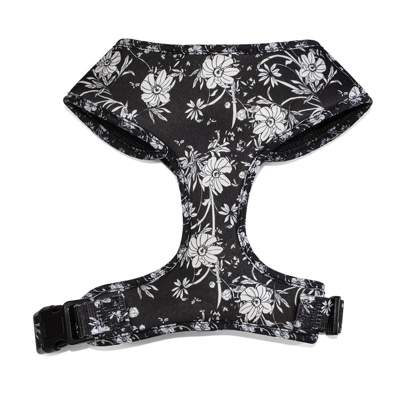 KFX-5329981 Universal Chest and Back Pet Leash Vest - Multiple Designs and Sizes Available