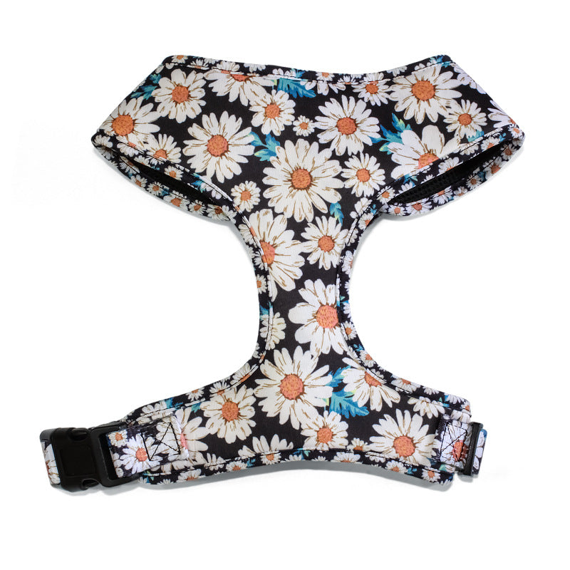 KFX-5329981 Universal Chest and Back Pet Leash Vest - Multiple Designs and Sizes Available