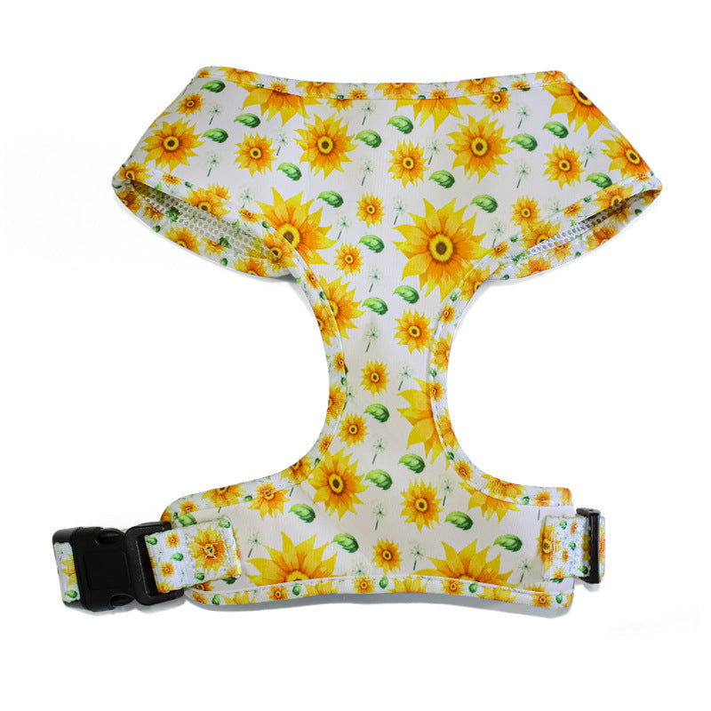 KFX-5329981 Universal Chest and Back Pet Leash Vest - Multiple Designs and Sizes Available