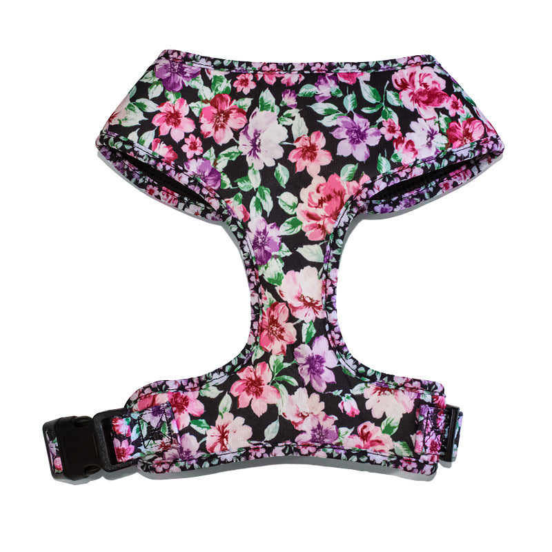 KFX-5329981 Universal Chest and Back Pet Leash Vest - Multiple Designs and Sizes Available