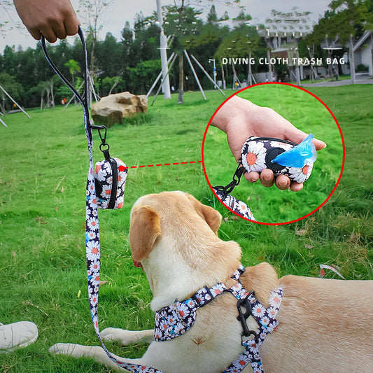 KFX-5329981 Universal Chest and Back Pet Leash Vest - Multiple Designs and Sizes Available