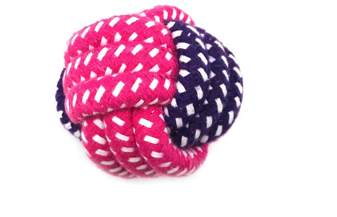 KFX-5331517 12-Piece Durable Cotton Rope Toy Set for Pets - Promotes Healthy Teeth and Gums