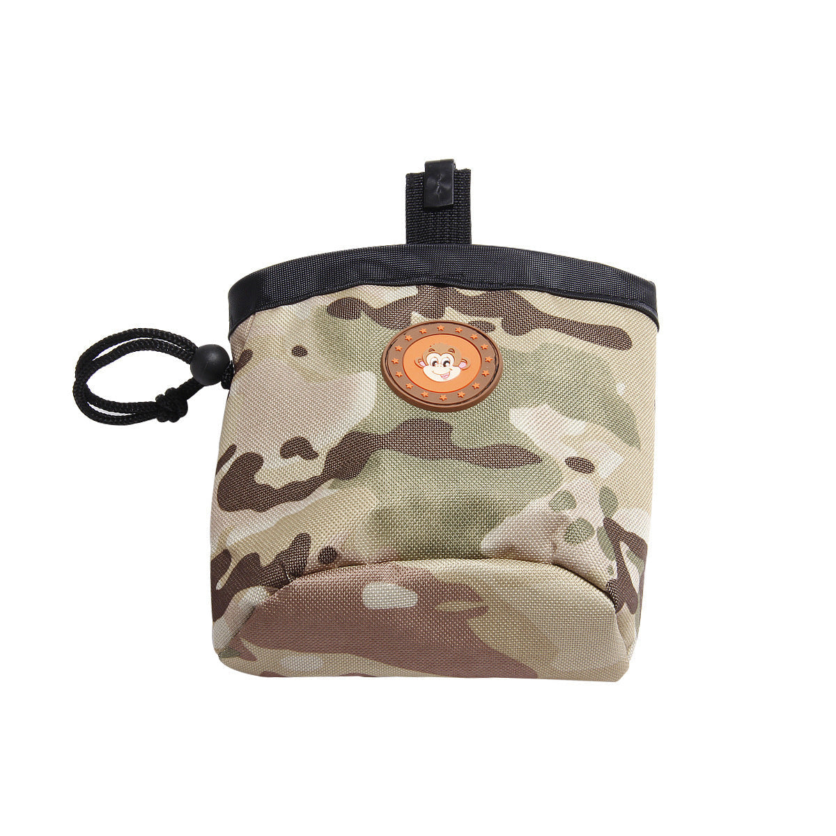 KFX-5332925 Camouflage Pet Training Bag with Snack Pockets and Garbage Bag Holder