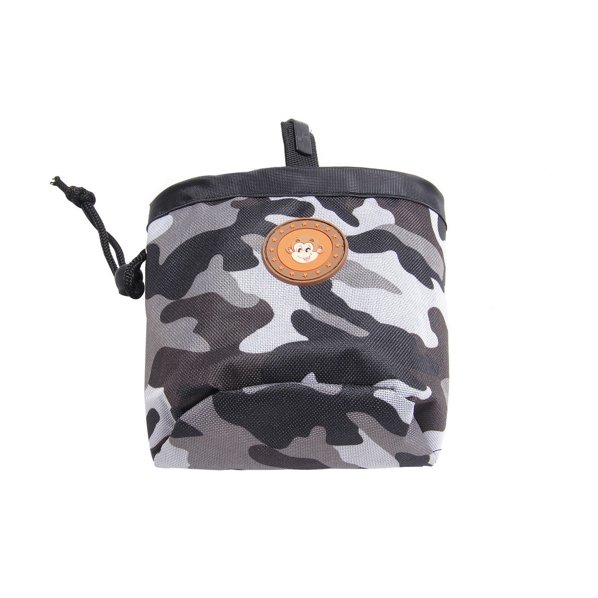 KFX-5332925 Camouflage Pet Training Bag with Snack Pockets and Garbage Bag Holder