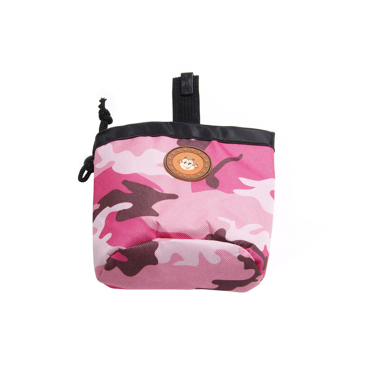 KFX-5332925 Camouflage Pet Training Bag with Snack Pockets and Garbage Bag Holder