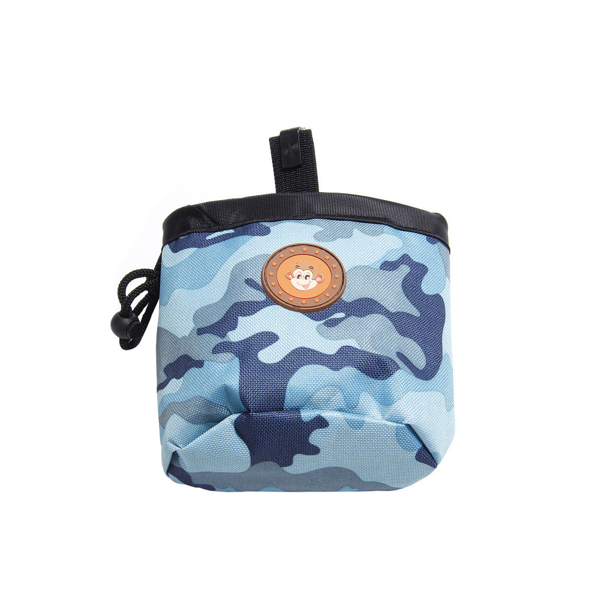 KFX-5332925 Camouflage Pet Training Bag with Snack Pockets and Garbage Bag Holder