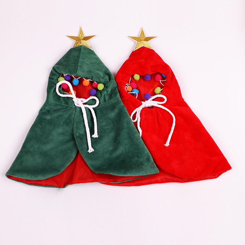 KFX-5333053 Funny Cat Cloak for Christmas and Halloween - Flannel, Casual Style, Multiple Sizes Available