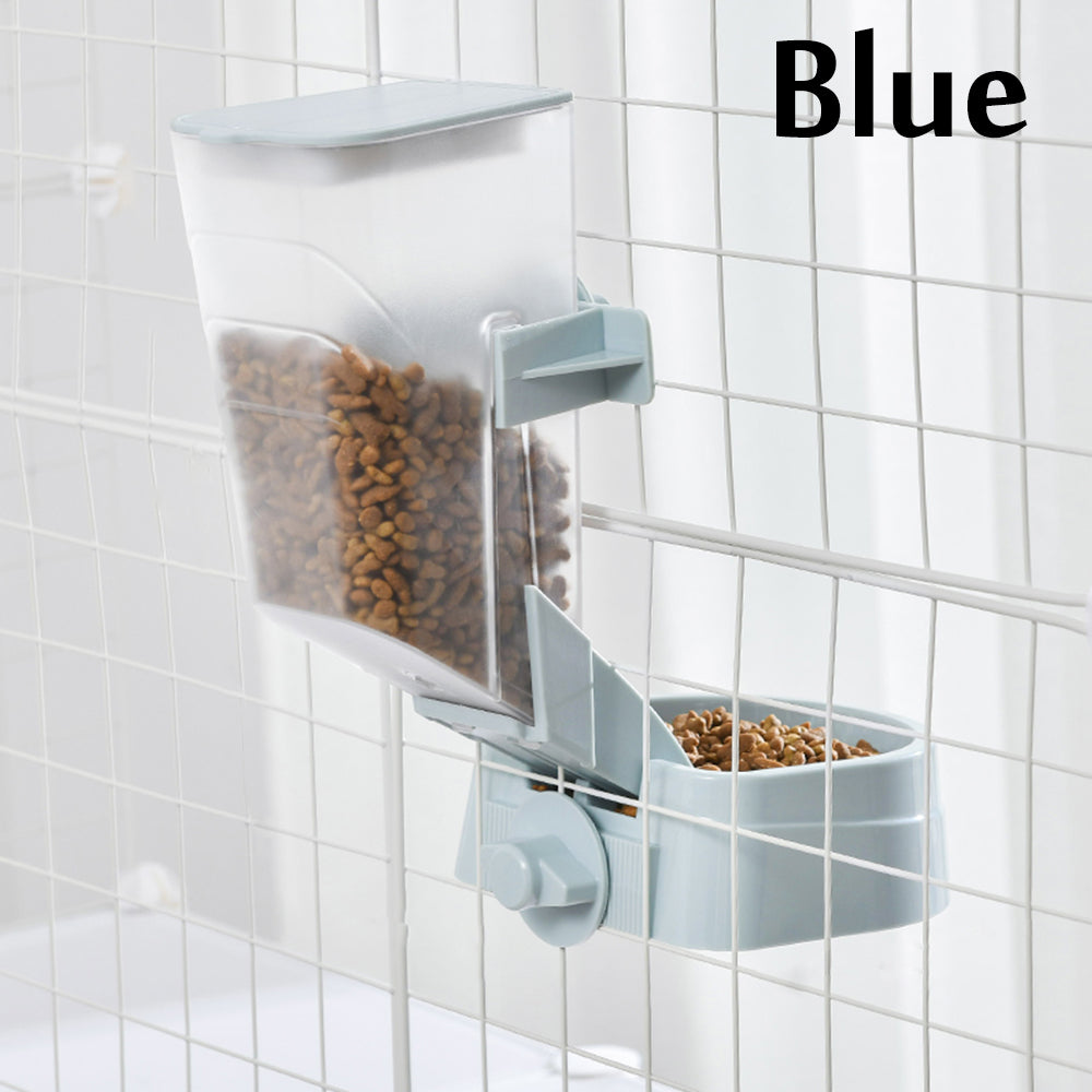 KFX-5334461 Suspended Automatic Pet Food Dispenser for Cats and Dogs - 2L Capacity, Adjustable Design