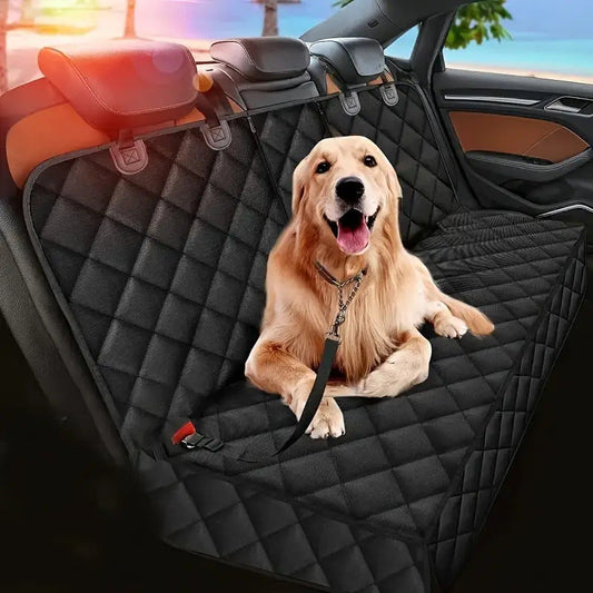 KFX-5338301 Waterproof Dual-Use Dog Car Mat for Back Seat Protection