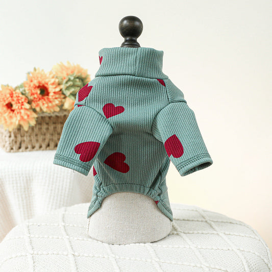 KFX-5338813 Cozy Indoor and Outdoor Dog and Cat Bottoming Shirt in Various Colors