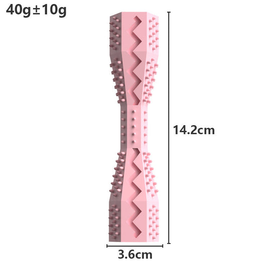 KFX-5339069 Medium TPR Dog Chewing Toy with Food Clip Design – Assorted Colors Available