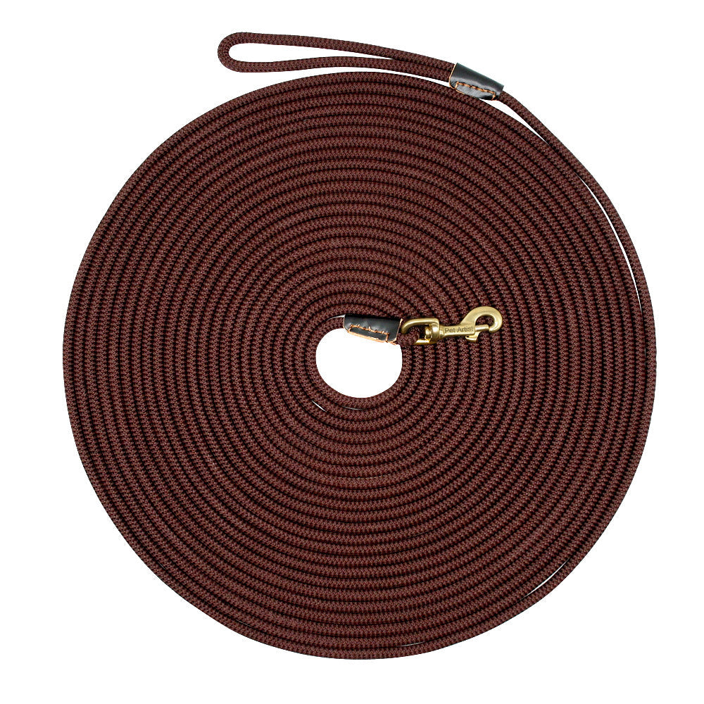 KFX-5345981 Durable Nylon Dog Training Leash, Non-Slip Tracking Rope for Medium Dogs, 3M/5M/10M/20M Options