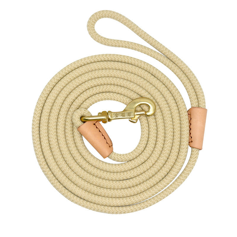 KFX-5345981 Durable Nylon Dog Training Leash, Non-Slip Tracking Rope for Medium Dogs, 3M/5M/10M/20M Options