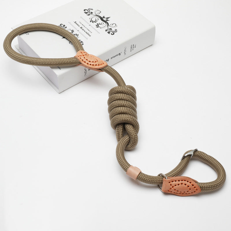 KFX-5347005 Durable Nylon Slip Lead Dog Leash - Multiple Sizes Available