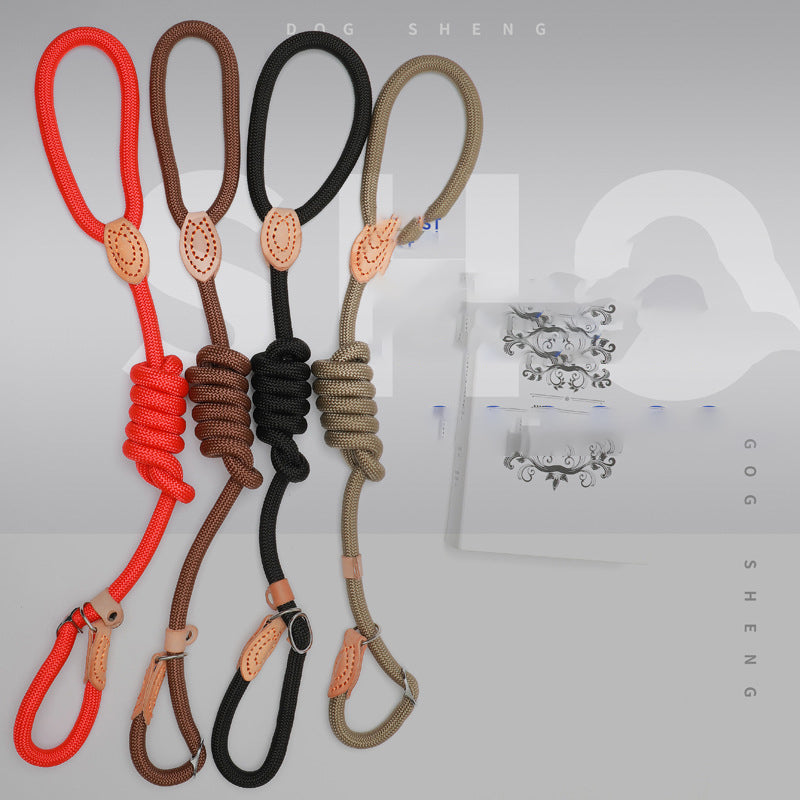 KFX-5347005 Durable Nylon Slip Lead Dog Leash - Multiple Sizes Available