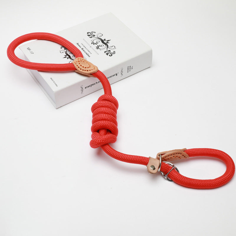 KFX-5347005 Durable Nylon Slip Lead Dog Leash - Multiple Sizes Available