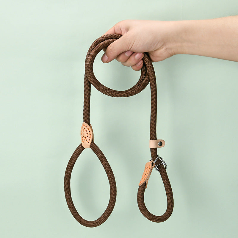 KFX-5347005 Durable Nylon Slip Lead Dog Leash - Multiple Sizes Available