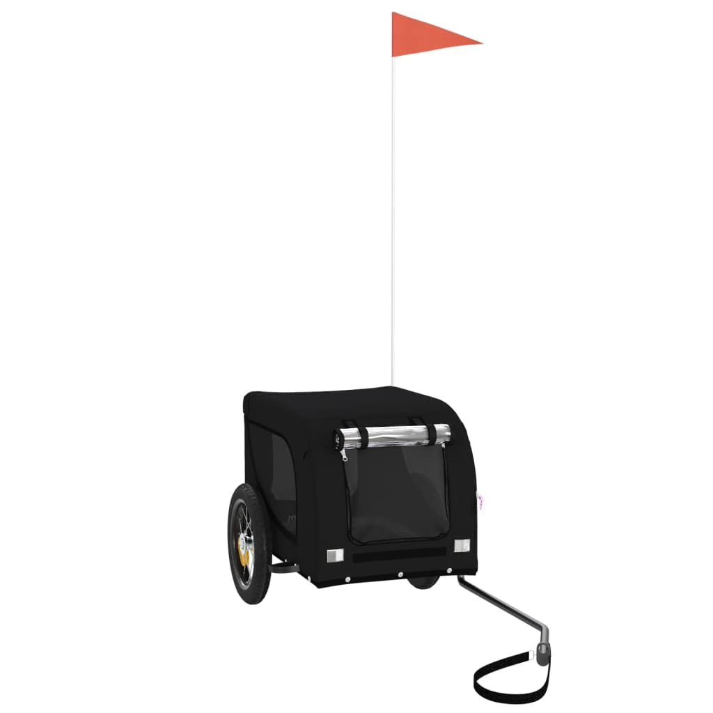 KFX-5347645 Dog Bicycle Trailer – Durable Oxford Fabric & Iron Frame for Pet Transport