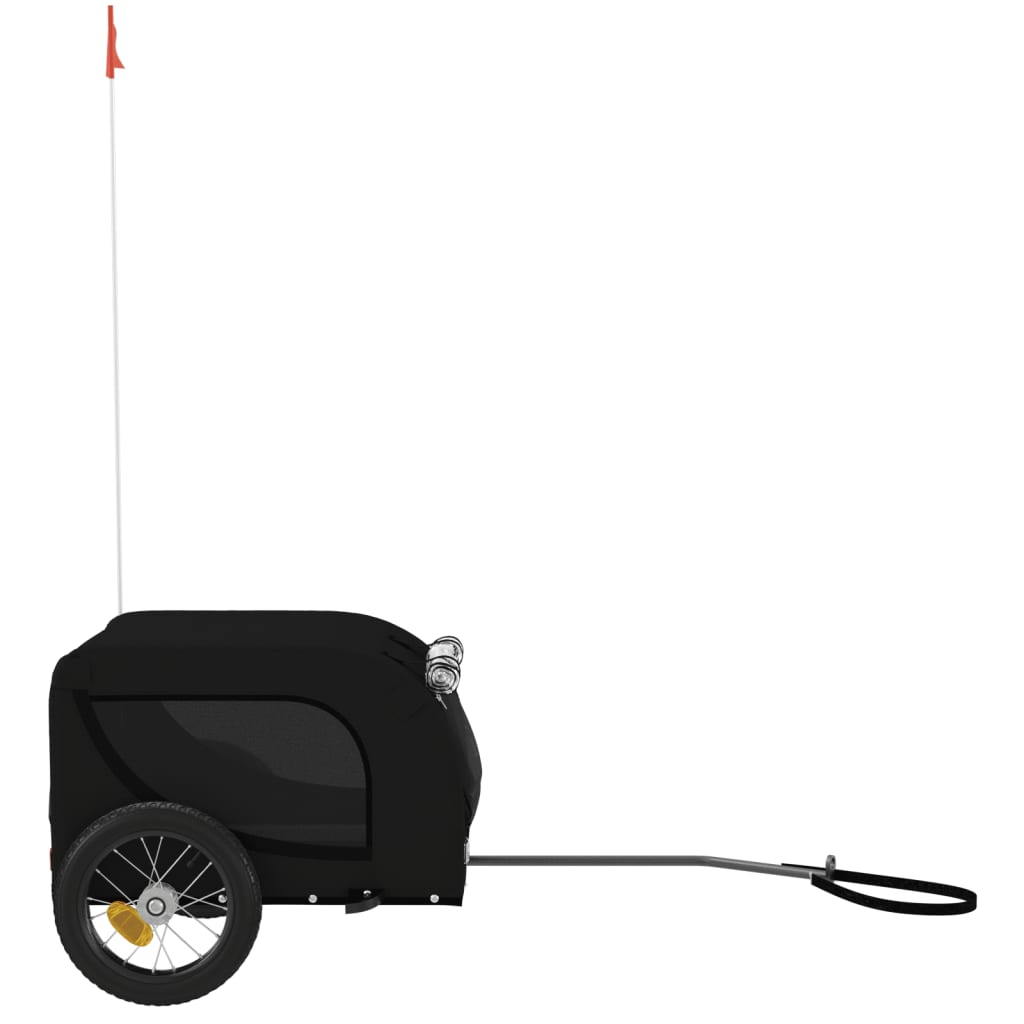 KFX-5347645 Dog Bicycle Trailer – Durable Oxford Fabric & Iron Frame for Pet Transport