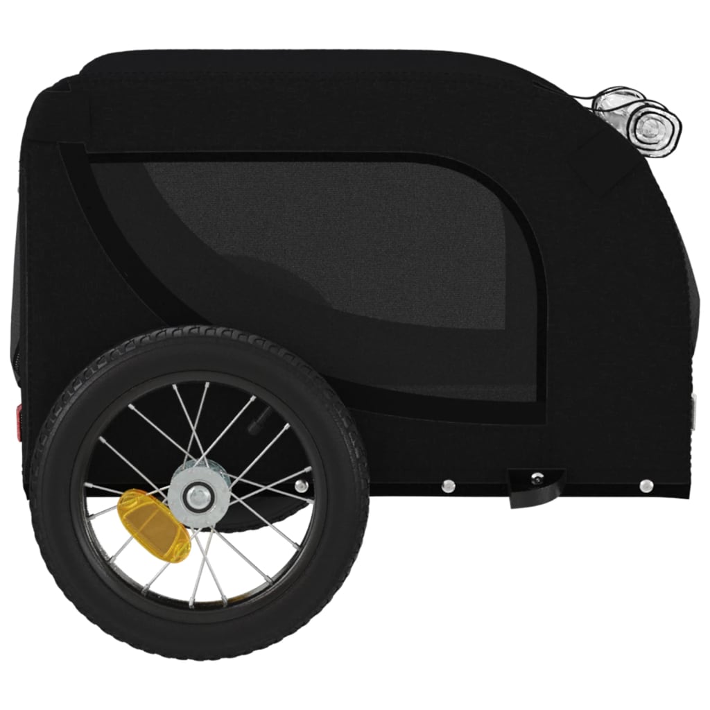 KFX-5347645 Dog Bicycle Trailer – Durable Oxford Fabric & Iron Frame for Pet Transport
